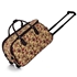 Picture of Xardi London Beige Owl Printed Cabin Approved Hand Luggage