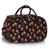 Picture of Xardi London Black Owl Printed Cabin Approved Hand Luggage