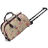 Picture of Xardi London Beige Butterfly C Owl Printed Cabin Approved Hand Luggage