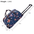 Picture of Xardi London Navy Butterfly C Owl Printed Cabin Approved Hand Luggage