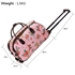 Picture of Xardi London Pink Butterfly C Owl Printed Cabin Approved Hand Luggage