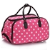 Picture of Xardi London Pink Polka Owl Printed Cabin Approved Hand Luggage