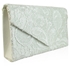 Picture of Xardi Ivory Embroided Envelope Bridal Bag