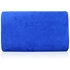Picture of Xardi London Royal Blue Envelope Shaped Faux Suede Small Clutch Bag