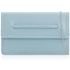 Picture of Xardi London Baby Blue Faux Leather Studded Flat Clutch