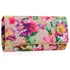 Picture of Xardi London Pink Sequin Water Colour Floral Women Clutch 