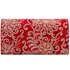 Picture of Xardi London Red Velvet Sequins Envelope Clutch 