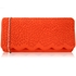 Picture of Xardi London Scarlet Long Suede Cut Out Party Wear clutch Bag