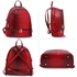 Picture of Xardi London Burgundy Croc Print Unisex Adult/Child Back to School Backpack