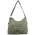 Picture of Xardi London Gray Large Faux Leather Cross Body Bag