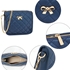 Picture of Xardi London Navy Style 2 Quilted Leather Style Satchel Bag