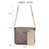 Picture of Xardi London Grey Style 2 Quilted Leather Style Satchel Bag