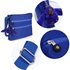 Picture of Xardi London Blue Double Zip Cross Body Bag Medium Polyester Women Cross Body Bag
