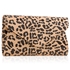 Picture of Xardi London Beige Leopard Print  Animal Print Clutch Bag 
