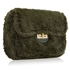 Picture of Xardi London Green Satchel Small Faux Fur Cross-Body Bag 