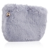 Picture of Xardi London Grey Small Bag  Small Faux Fur Cross-Body Bag 