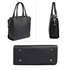 Picture of Xardi London Black Style C Medium Hobo Handbag