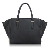 Picture of Xardi London Black Style B Medium Hobo Handbag