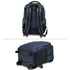 Picture of Xardi London Navy With Wheels Unisex Cabin Backpack Baggage  