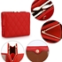 Picture of Xardi London Red Bifold Stitch Design Women Wallet